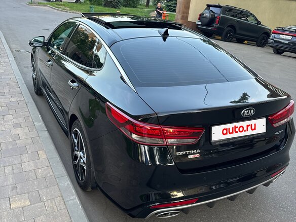2017 Kia Optima IV, чёрный, 1849000 рублей - вид 7