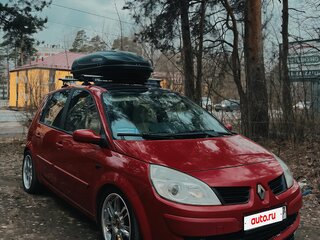 2008 Renault Scenic Grand II Рестайлинг, красный, 440000 рублей, вид 5