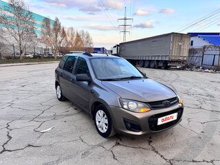 2014 Lada (ВАЗ) Kalina II, коричневый, 550000 рублей, вид 4