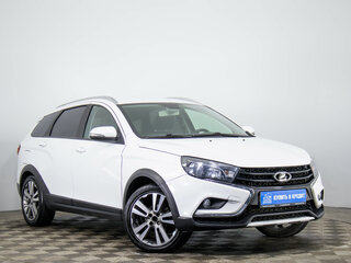 2021 Lada (ВАЗ) Vesta SW I, белый, 839000 рублей, вид 1