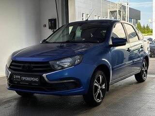 2020 Lada (ВАЗ) Granta I Рестайлинг, синий, 630000 рублей, вид 1