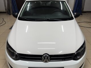 2012 Volkswagen Polo V, белый, 545000 рублей, вид 1