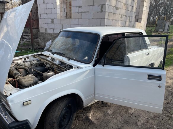 2007 Lada (ВАЗ) 2107, белый, 130000 рублей - вид 5