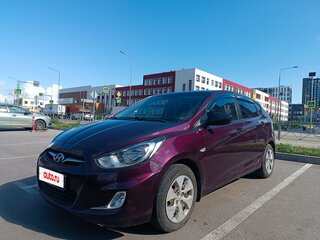 2012 Hyundai Solaris I, фиолетовый, 520000 рублей, вид 2