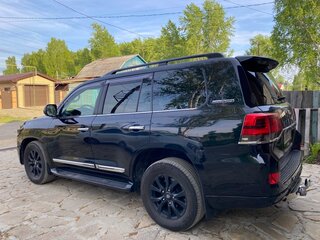 2016 Toyota Land Cruiser 200 Series Рестайлинг 2, чёрный, 5300000 рублей, вид 5