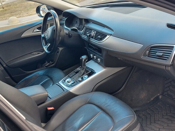 2016 Audi A6 IV (C7) Рестайлинг, чёрный, 2200000 рублей - вид 6