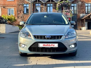 2008 Ford Focus II Рестайлинг, серый, 540000 рублей, вид 4