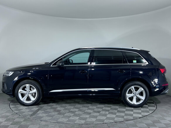 2019 Audi Q7 45 TDI II (4M) Рестайлинг, чёрный, 5699000 рублей - вид 4