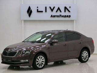 2018 Skoda Octavia III (A7) Рестайлинг, коричневый, 1525000 рублей, вид 3