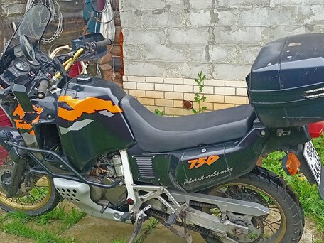 1992 Honda XRV 750 Africa Twin, чёрный, 280000 рублей, вид 2