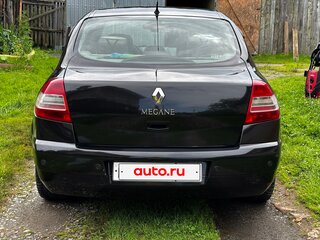 2008 Renault Megane II Рестайлинг, чёрный, 570000 рублей, вид 5
