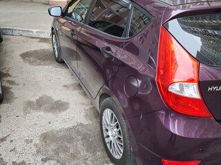 2013 Hyundai Solaris I, фиолетовый, 780000 рублей, вид 3