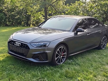 2022 Audi A4 35 TFSI Long V (B9) Рестайлинг, серый, 3100888 рублей, вид 1