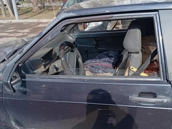 1989 Lada (ВАЗ) 2108, синий, 115000 рублей - вид 10
