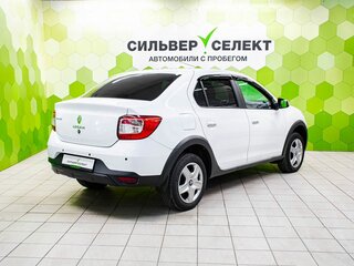 2019 Renault Logan Stepway II Рестайлинг, белый, 870000 рублей, вид 2