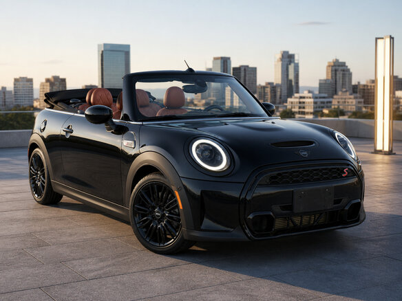 2024 Mini Cabrio Cooper S III Рестайлинг 2, чёрный, 2500000 рублей - вид 6
