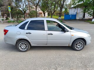 2012 Lada (ВАЗ) Granta I, серебристый, 330000 рублей, вид 4