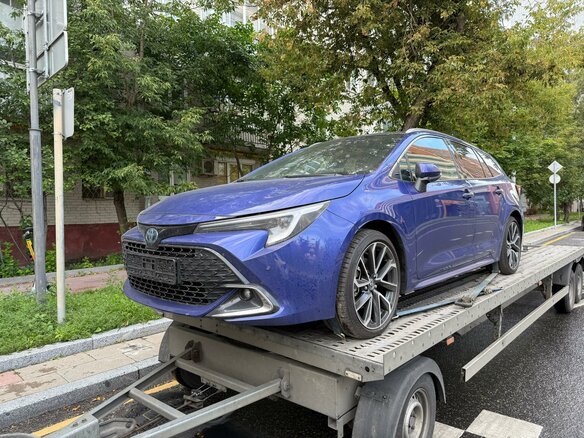 2024 Toyota Corolla XII (E210) Рестайлинг, синий, 4390000 рублей - вид 6