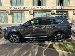 2018 Hyundai Santa Fe IV, серый, 3150000 рублей, вид 4