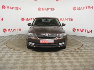 2014 Skoda Octavia III (A7), коричневый, 1198000 рублей, вид 2