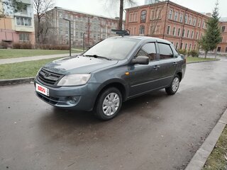 2013 Lada (ВАЗ) Granta I, серый, 300000 рублей, вид 1
