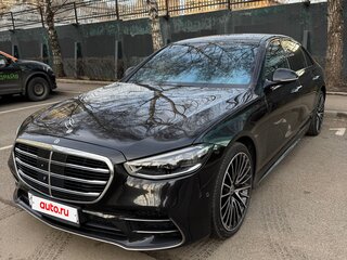 2022 Mercedes-Benz S-Класс 400 d Long 4MATIC VII (W223), чёрный, 8800000 рублей, вид 1