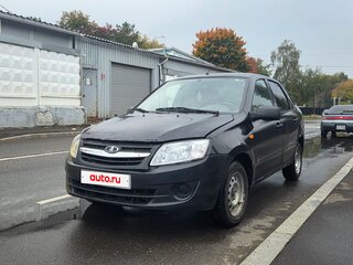 2013 Lada (ВАЗ) Granta I, синий, 188000 рублей, вид 1