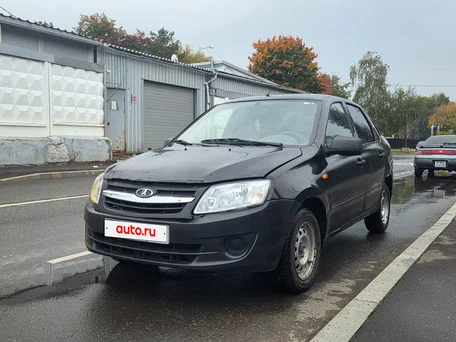 2013 Lada (ВАЗ) Granta I, синий, 188000 рублей, вид 1