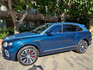 2021 Bentley Bentayga I Рестайлинг, синий, 22500000 рублей, вид 3