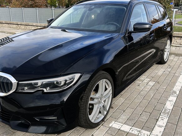2019 BMW 3 серии 320d VII (G2x), чёрный, 2207525 рублей