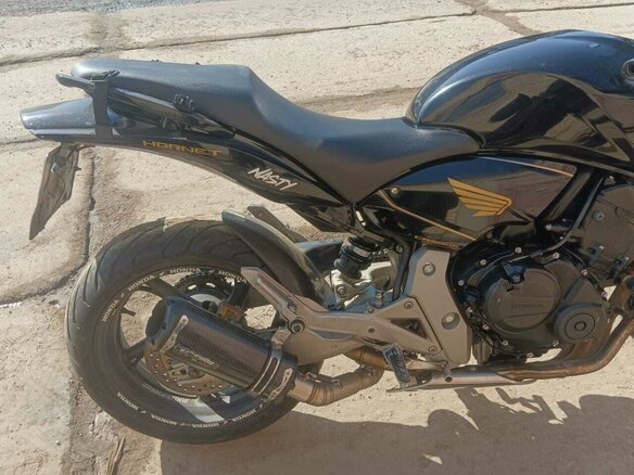 2008 Honda CB 600F Hornet, чёрный, 520000 рублей - вид 11