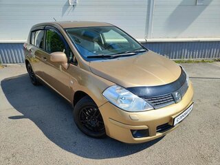 2008 Nissan Tiida I, жёлтый, 435000 рублей, вид 4