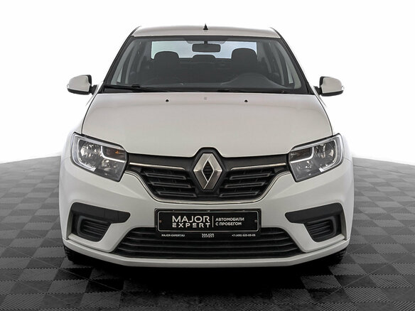 2022 Renault Logan II Рестайлинг, белый - вид 1