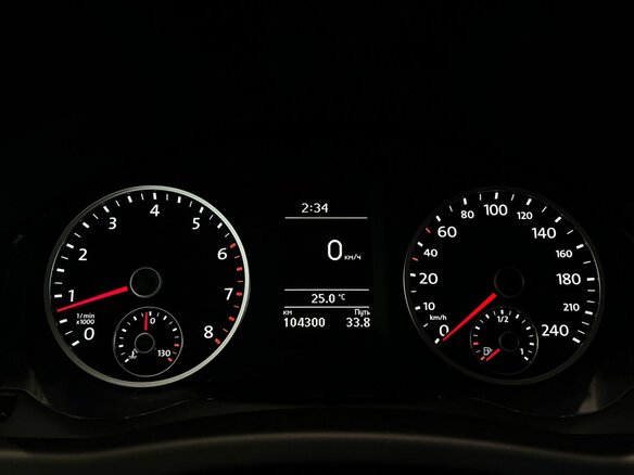 2014 Volkswagen Tiguan I Рестайлинг, белый, 1220000 рублей - вид 13