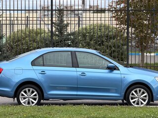 2015 Skoda Rapid I, синий, 950000 рублей, вид 5