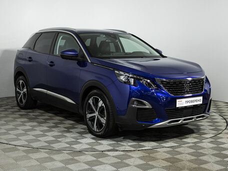 2018 Peugeot 3008 II, синий, 1565700 рублей, вид 3