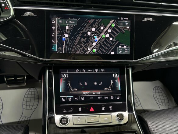 2022 Audi Q7 45 TDI II (4M) Рестайлинг, серый - вид 10