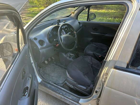 2008 Daewoo Matiz I Рестайлинг, серебристый, 80000 рублей - вид 5