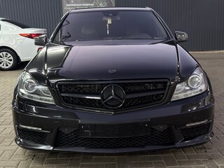 2011 Mercedes-Benz C-Класс 180 BlueEFFICIENCY III (W204) Рестайлинг, чёрный, 1620000 рублей, вид 2