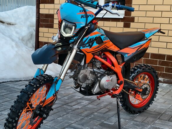 2024 Kayo Evolution YX140EM, красный, 75000 рублей - вид 1