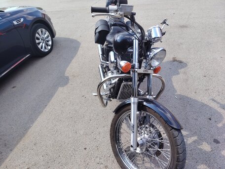 1995 Honda Steed 400, чёрный, 310000 рублей, вид 3