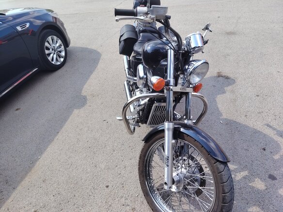 1995 Honda Steed 400, чёрный, 310000 рублей - вид 2