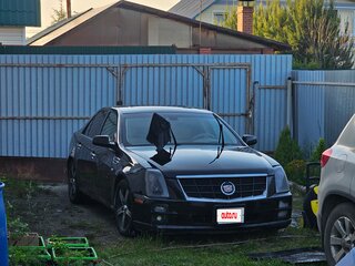 2008 Cadillac STS I Рестайлинг, чёрный, 350000 рублей, вид 3