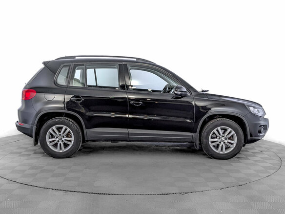 2014 Volkswagen Tiguan I Рестайлинг, чёрный - вид 3