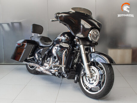 2012 Harley-Davidson Street Glide, чёрный, 929894 рублей, вид 1