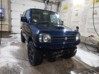 2011 Suzuki Jimny Kei car III Рестайлинг 1, синий, 990000 рублей, вид 4