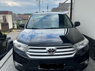 2012 Toyota Highlander II (XU40) Рестайлинг, чёрный, 1750000 рублей, вид 3