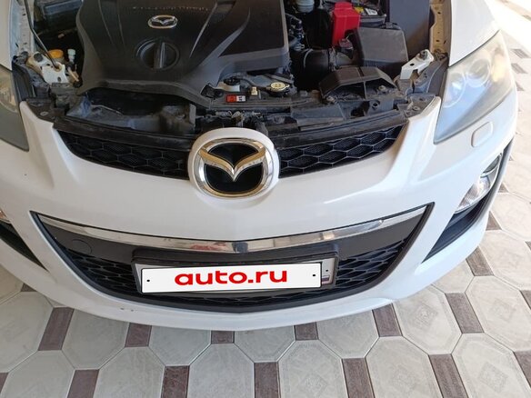 2010 Mazda CX-7 I Рестайлинг, белый, 1000000 рублей - вид 8