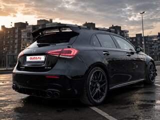 2022 Mercedes-Benz A-Класс AMG 45 AMG II (W177), чёрный, 5161000 рублей, вид 3