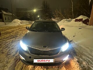 2015 Kia Rio III Рестайлинг, серый, 580000 рублей, вид 1